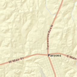 Parsons Street Map