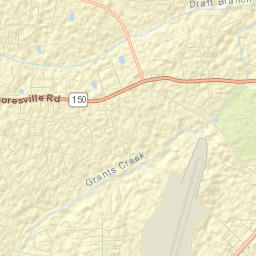 Rowan County Street Map