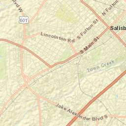 Salisbury Street Map