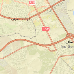 Es Senia Street Map