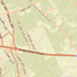 Baghestan Street Map