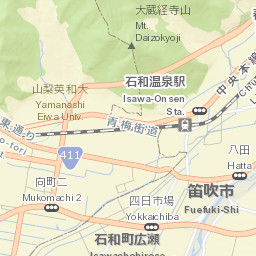 Isawa Street Map
