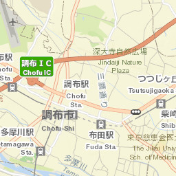 Chōfu-shi Street Map