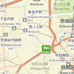 Meguro-ku Street Map