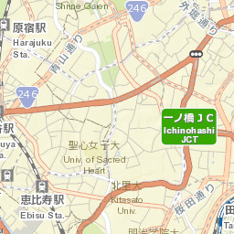 Minato-ku Street Map