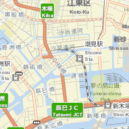 Kōtō-ku Street Map