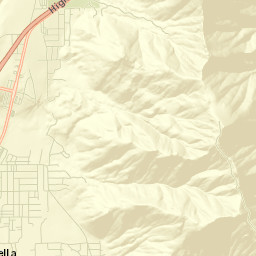 Lake Isabella Street Map