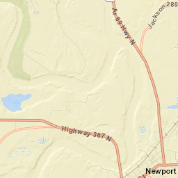 Newport Street Map