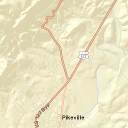 Pikeville Street Map