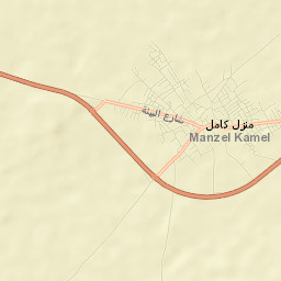 Menzel Kamel Street Map