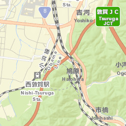 Tsuruga-shi Street Map