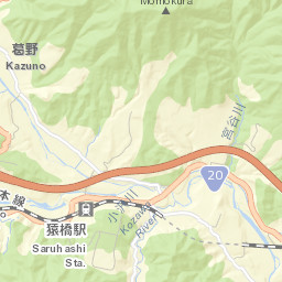 Ōtsuki Street Map