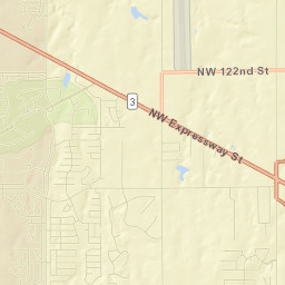 11024 Northwest 102nd Street, Yukon, OK Street Map