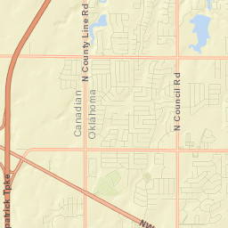 7891-7999 Ingram Drive Oklahoma City OK Street Map