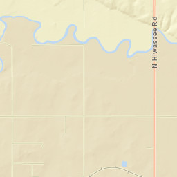 12820 North Hiwassee Road Jones OK Street Map