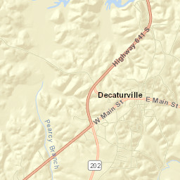 Decaturville Street Map