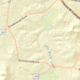 811 South James Campbell Boulevard, Columbia Street Map