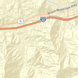 Swannanoa Street Map