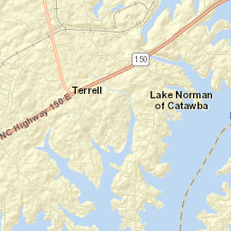 7921 Highway 150, Mountain Creek, NC  Street Map