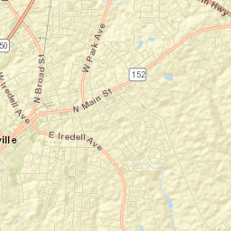 Mooresville Street Map