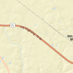 Wilsons Mills Street Map