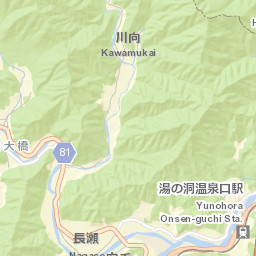 Mino-shi Street Map