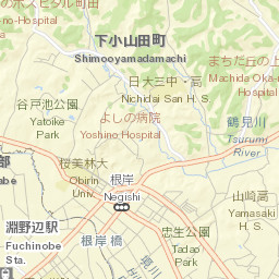 Machida-shi Street Map
