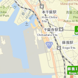 Chiba Street Map
