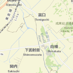 Narutō Street Map