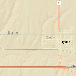 East Highway 66, Hydro, OK 73048, USA Street Map