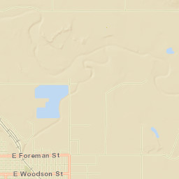 101-107 North Bickford Avenue El Reno OK Street Map