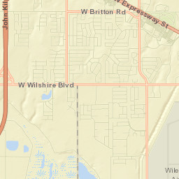 8102 NW 83rd Pl Oklahoma City Street Map
