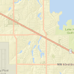 6615 N Peniel Ave Oklahoma City Street Map