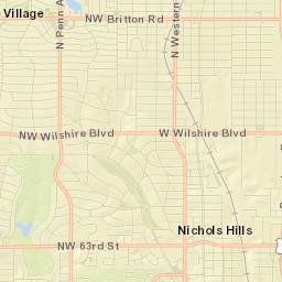 400 Northwest 85th Street, Oklahoma City Street Map