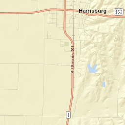 Harrisburg Street Map