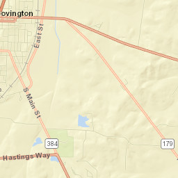 Covington Street Map
