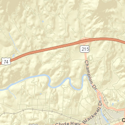 West Canton Street Map