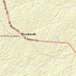 Rockwell Street Map
