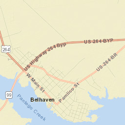 Belhaven Street Map