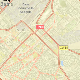 Batna Street Map