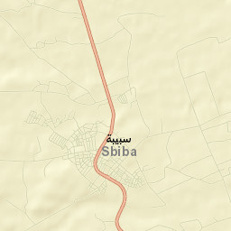 Sbiba Street Map