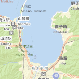 Miyazu-shi Street Map
