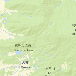 Nakatsugawa-shi Street Map