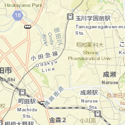 Machida Street Map