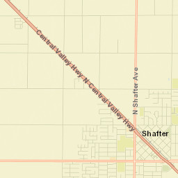 Shafter Street Map