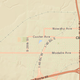 700 North 13th Street, Clinton, OK 73601 Street Map
