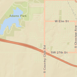 802-804 Southwest 26th Place El Reno OK Street Map