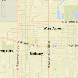 6761-6789 NW 39th Expy Bethany OK Street Map