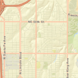 4645-5099 Richardson Drive Oklahoma City Street Map