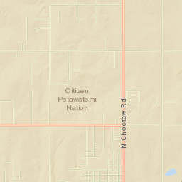Choctaw Street Map